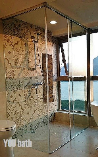 淋浴拉門,乾濕分離,預防跌倒