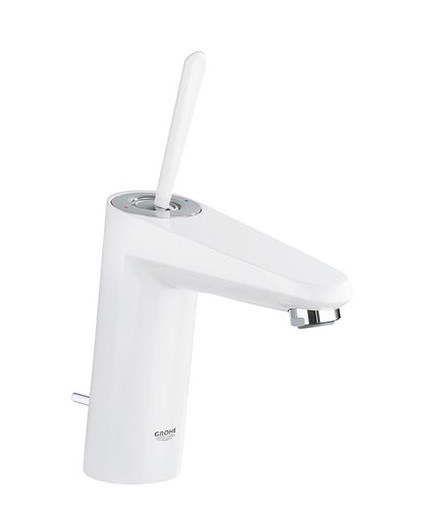 GROHE｜Eurodisc Joy 單槍面盆龍頭(白色)