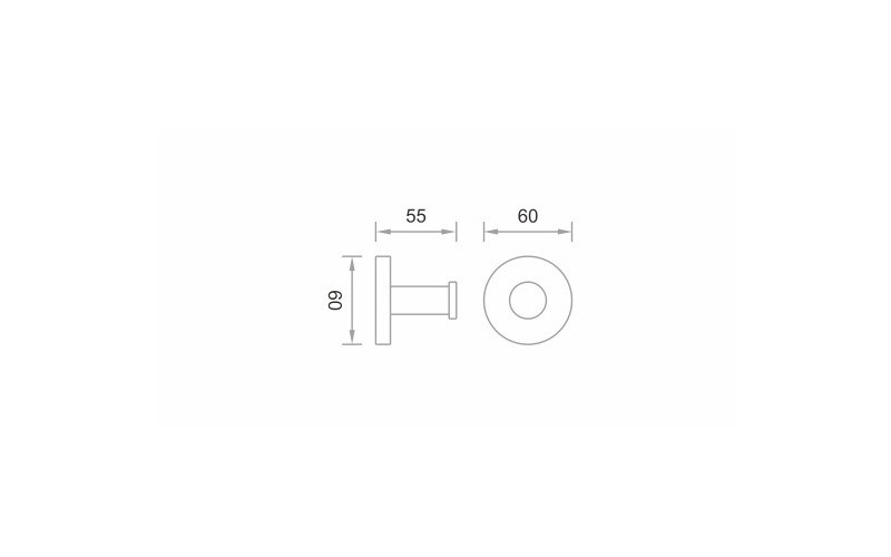 不鏽鋼單衣勾(黑) 