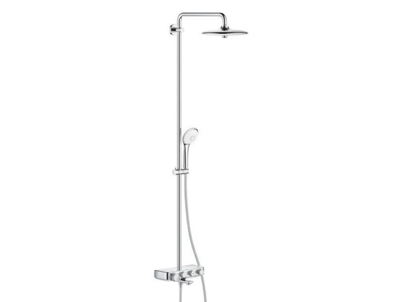 GROHE｜Euphoria SmartControl 260 定溫淋浴浴缸龍頭組 (鉻色) 