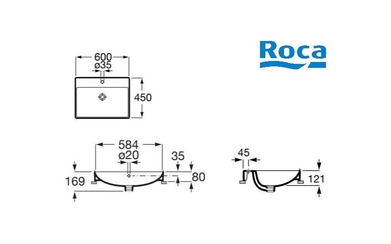 ROCA,台上盆