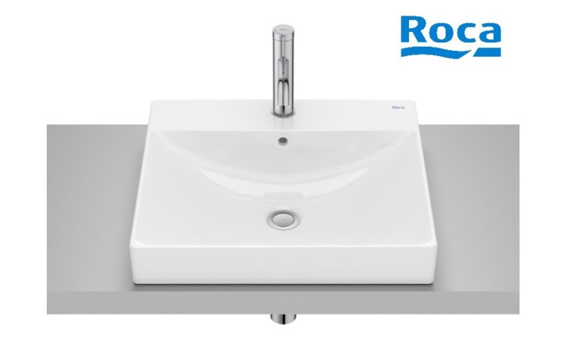 Roca 台上盆+浴櫃