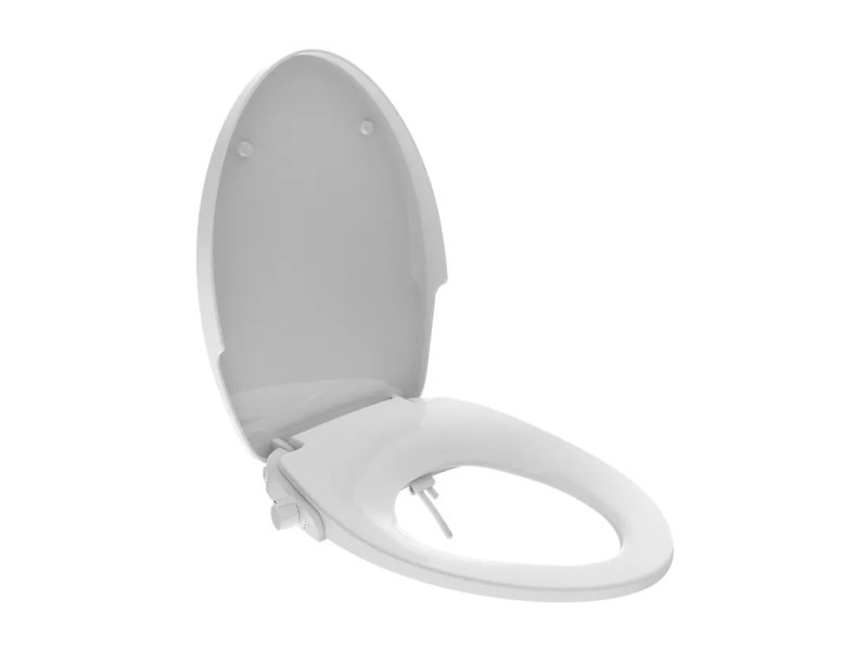 Hennessy&Hinchcliffe TS-BV（ 標準V型）緩降抗菌免插電免治馬桶蓋 純白色  免插電： 環保節電，可沖洗  雙噴嘴設計：可臀洗/婦洗  抗菌塑料：耐用PP料                       1.7KG 超高CP值，扎實，高質量  旋鈕控制: 簡潔設計  方便快捷  緩降功能: 安全慢落 避免產生噪音