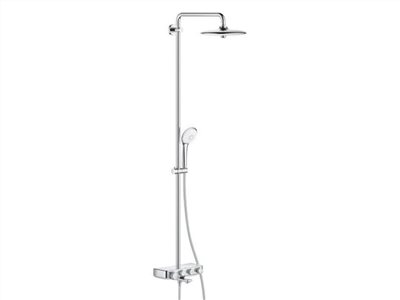 GROHE｜Euphoria SmartControl 260 定溫淋浴浴缸龍頭組 (鉻色) 